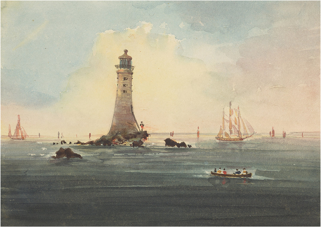 Smeaton's Tower in the Sea, Print