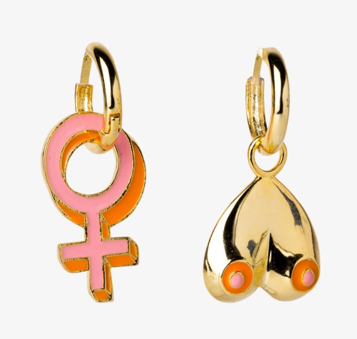 Women's Lib Hoop Earrings