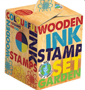 Wooden Ink Stamps - Ocean