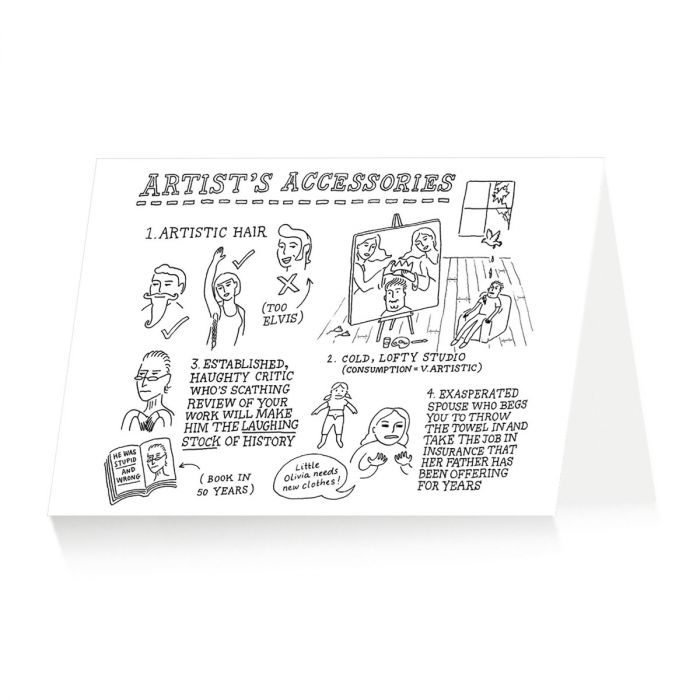 Artist's Accessories Card