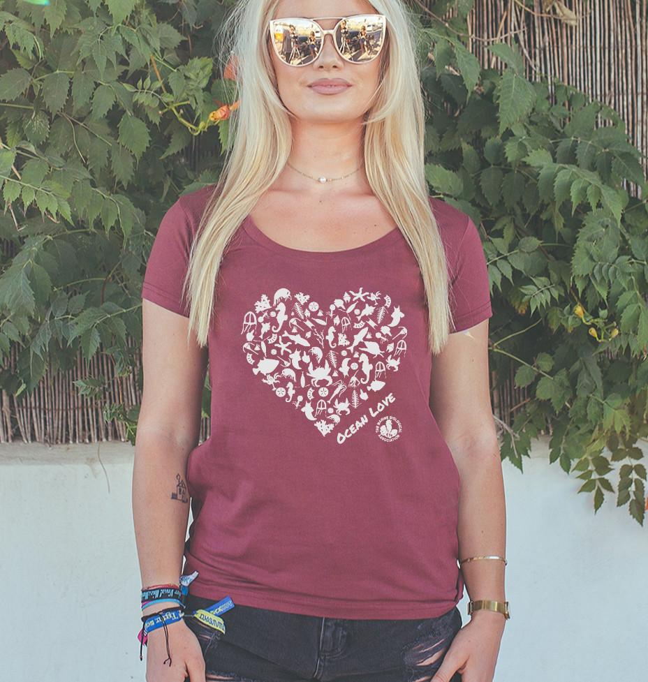 Ocean Love Ladies T-shirt