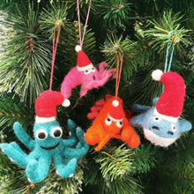 Load image into Gallery viewer, Christmas Prawn Hanging Decoration
