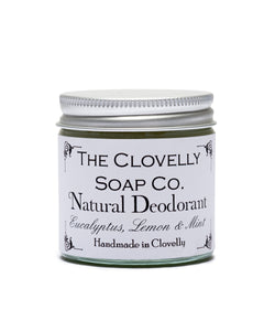Natural Deodorant - Eucalyptus, Lemon and Mint