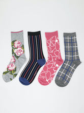 Load image into Gallery viewer, Helene Floral Sock Box (4 pairs)
