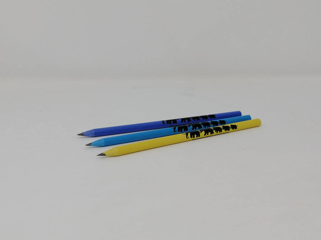 Mammoth Family Recycled Pencil