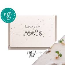 Putting Down Roots Seed Card